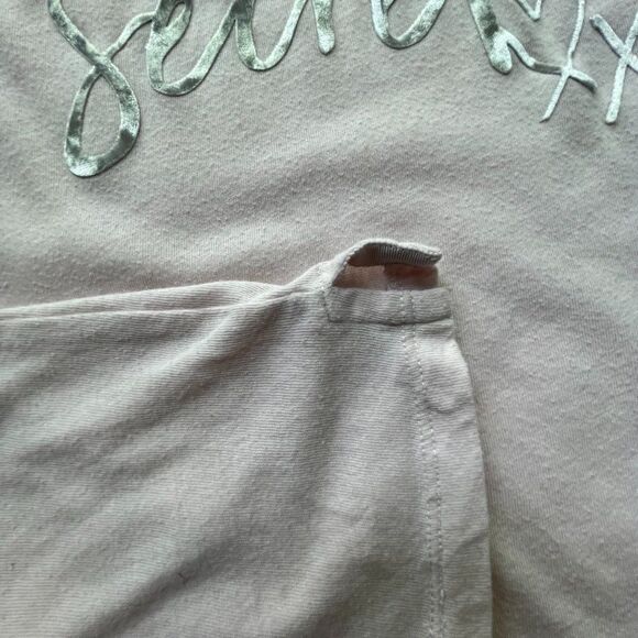 Victoria's Secret Cuffed Sleeve Graphic Pajama Top Tee Shirt‎ - Medium - Picture 5 of 10